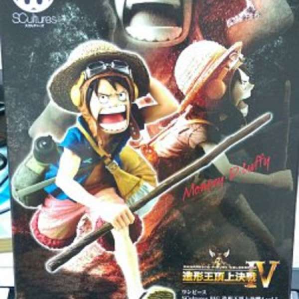 Bandai Banpresto SCultures 造形王頂上決戰IV vol.1 One Piece 海賊王 Luffy 路飛 ...