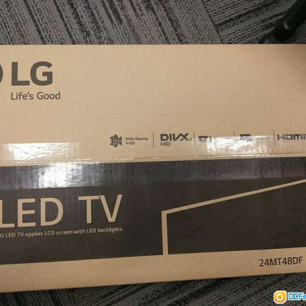 100% NEW LG 24吋 LCD TV (24MT48DF)