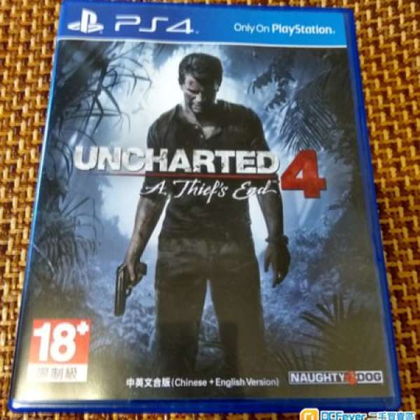 PS4  Uncharted 4 (中英文版)