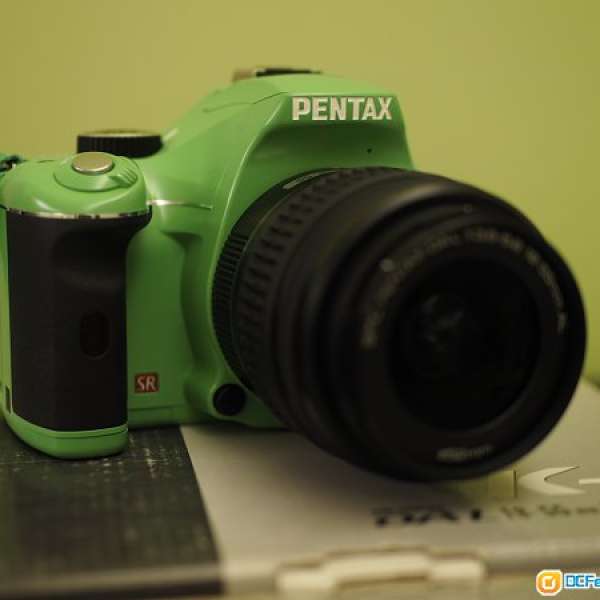 Pentax Kx綠色body+18-55 kit lens行貨