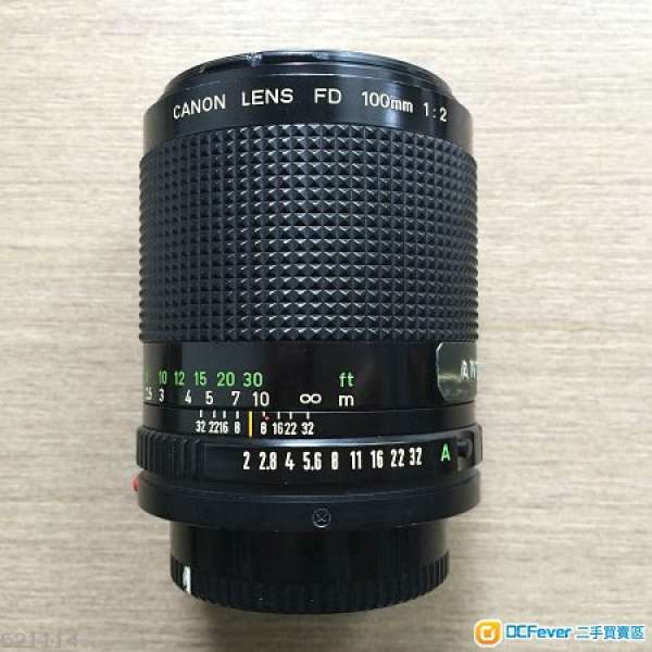 Canon FD 100mm F2 ( no EF lens )