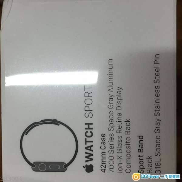 100% new Apple Watch 42mm Sport