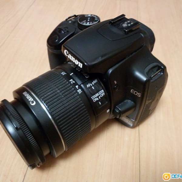 Canon EOS 400D + Canon EF-S 18-55mm f/3.5 -5.6 IS II (650D kit lens)