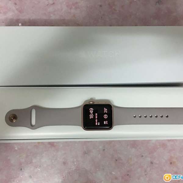 99.9999%新38mm 玫瑰金iWatch