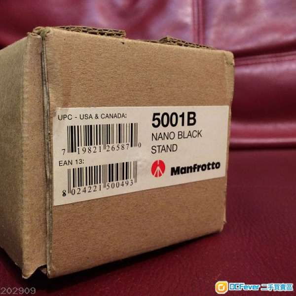 Manfrotto 5001B Nano Black Stand