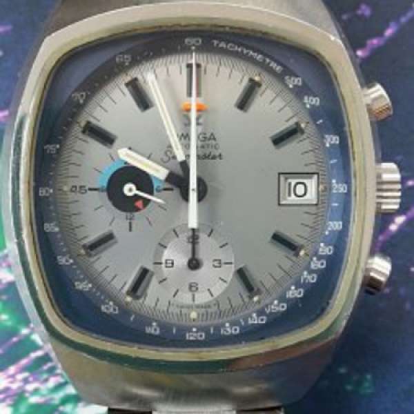 OMEGA 70's Seamaster Chrono全原裝,錶身從未打磨