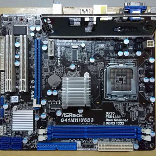 ASRock G41MH/USB3 主機板（請留意內文）