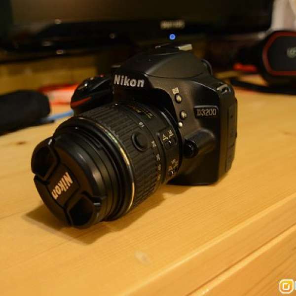 Nikon D3200 加 18-55 VR II Kit (新淨有保)
