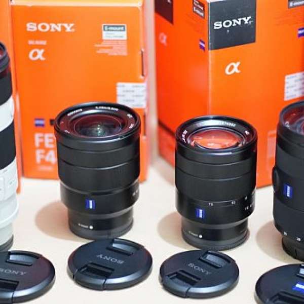 Sony / 16-35mm f/4 /  24-70mm f/4