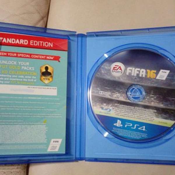 PS4 FIFA 16 (CODE未用)