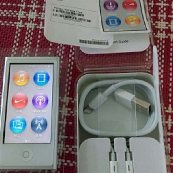 99% 新 iPod nano 7th gen 16G silver