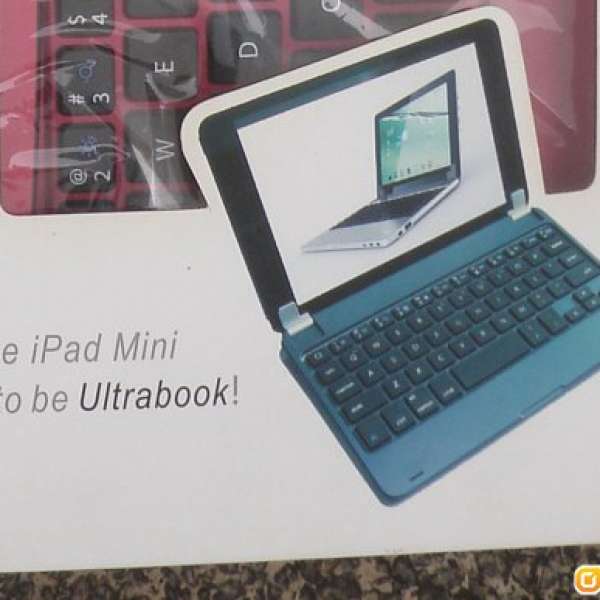 藍芽鍵盤 Bluetooth keyboard (ultrabook版, iPad mini 專用)