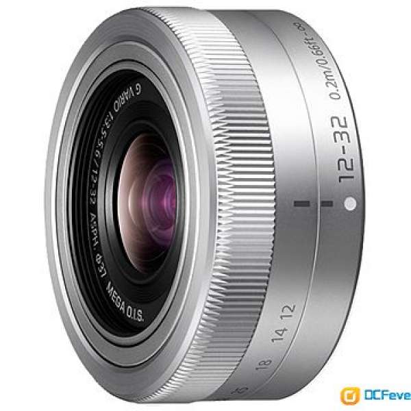 Panasonic GM1 12-32 kit lens, silver