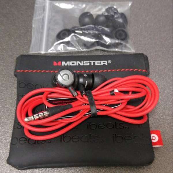 Monster Beats by Dr.Dre Earphone 3.5mm 入耳式耳筒 HTC,iphone,ipod