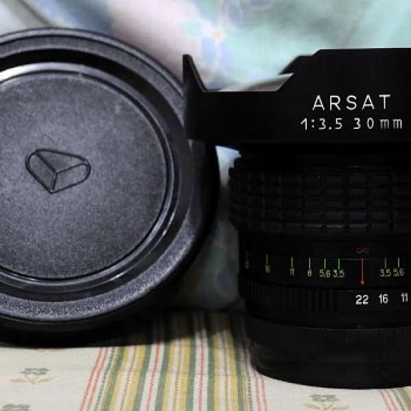 Arsat 30mm F3.5 fisheye 魚眼P6 Mount