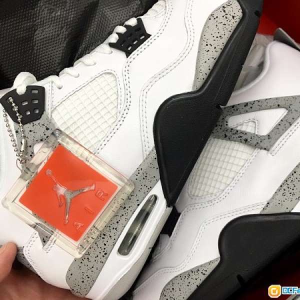 全新行貨 Air Jordan 4 Retro OG White Cement US 10