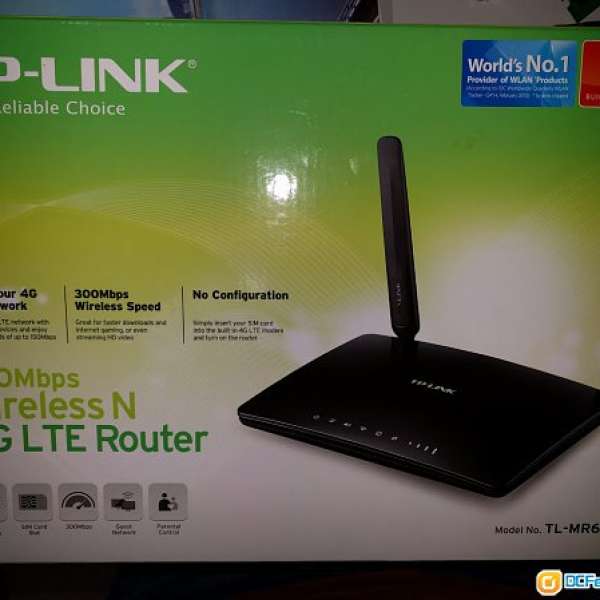 tplink MR6400 N300 4G LTE Sim share router