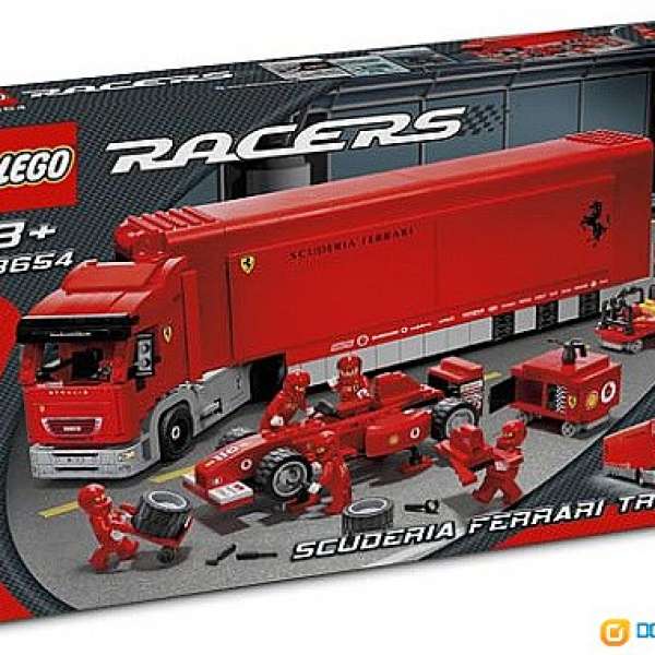 Lego LEGO 8654 Scuderia Ferrari Truck 100% 全新未開封