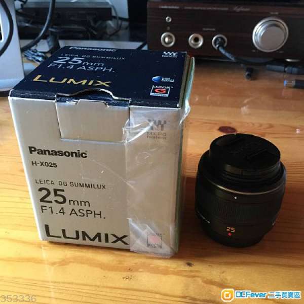 Panasonic LEICA DG SUMMILUX 25mm F1.4 ASPH (M43)