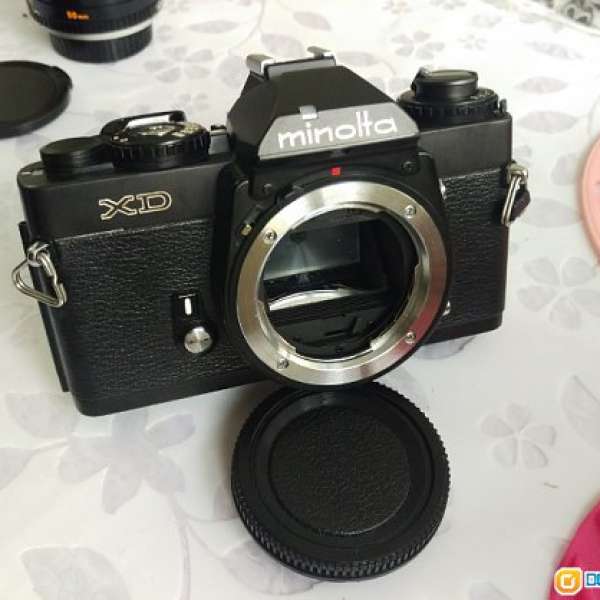 minolta xd black (japan edition) 另外可配set，加 50mm md or mc 1.4