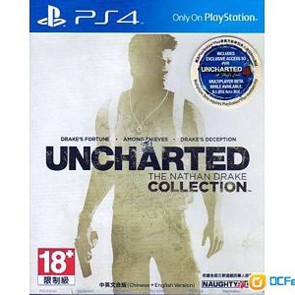 PS4 Uncharted : The Nathan Drake Collection (中英文合版)換PS4 The division