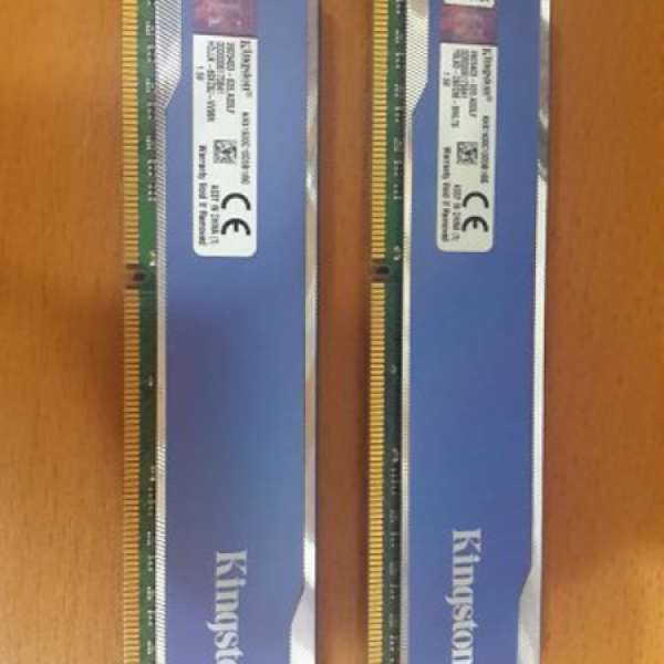 Kingston HyperX blu DDR3 1600mhz 8GB x 2