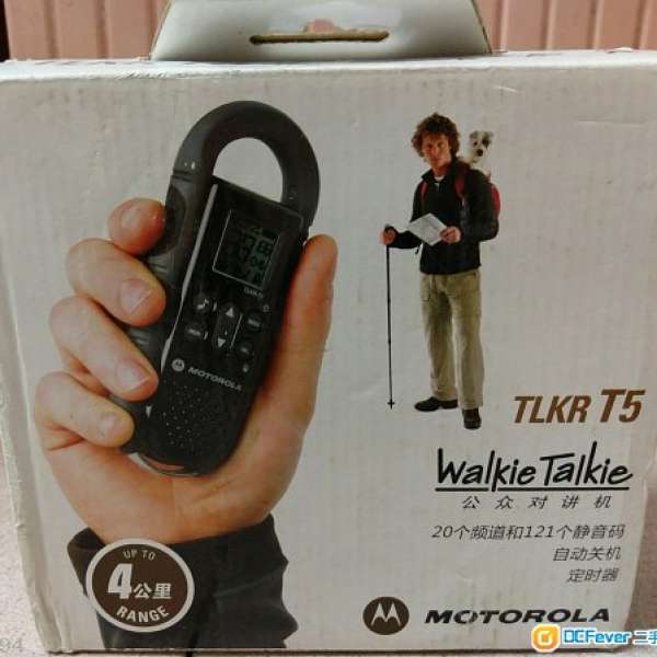 全新 Motorola TLKR t5 對講機 Walkie-Talkies 一對