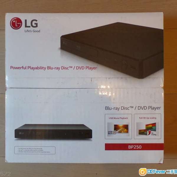 全新 LG Blu-ray Disc Player BP250