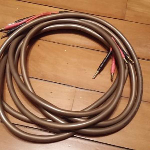 1 pair "Voltom" speaker cables ( around 8 feet each )