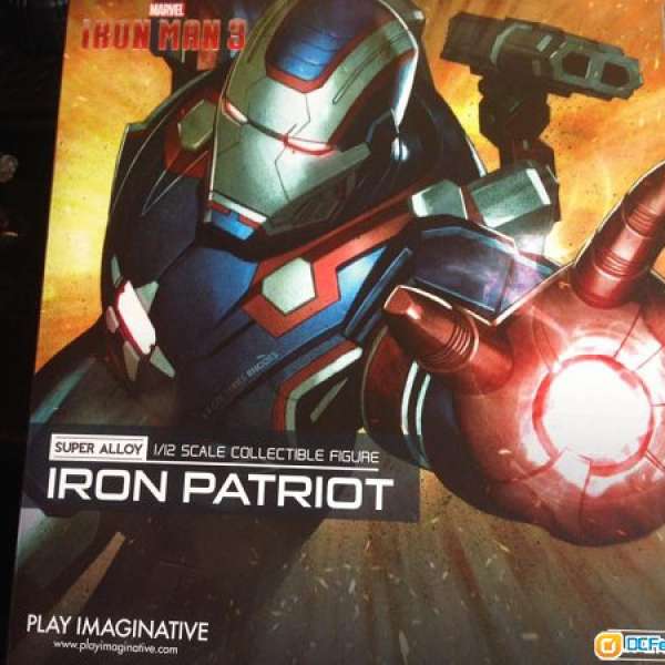 Iron man patriot 愛國者 super alloy play imaginative 1/12