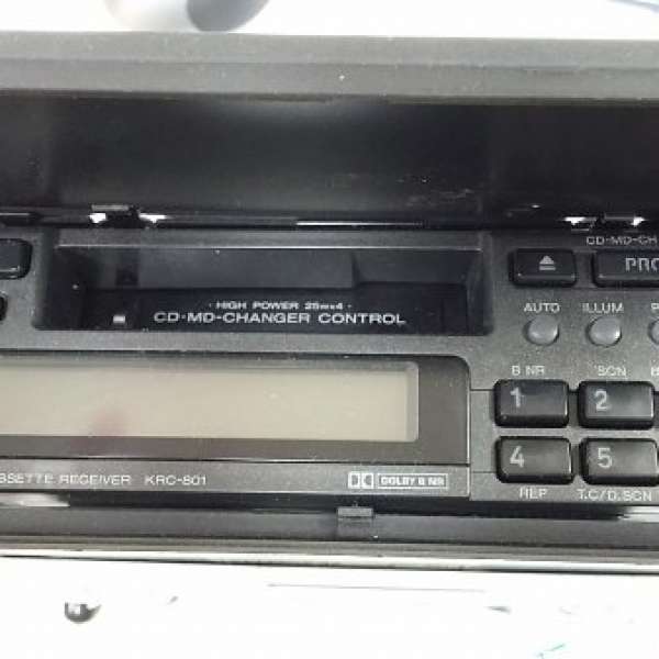 Kenwood KRC-801 car audio cassette receiver [25w X 4]