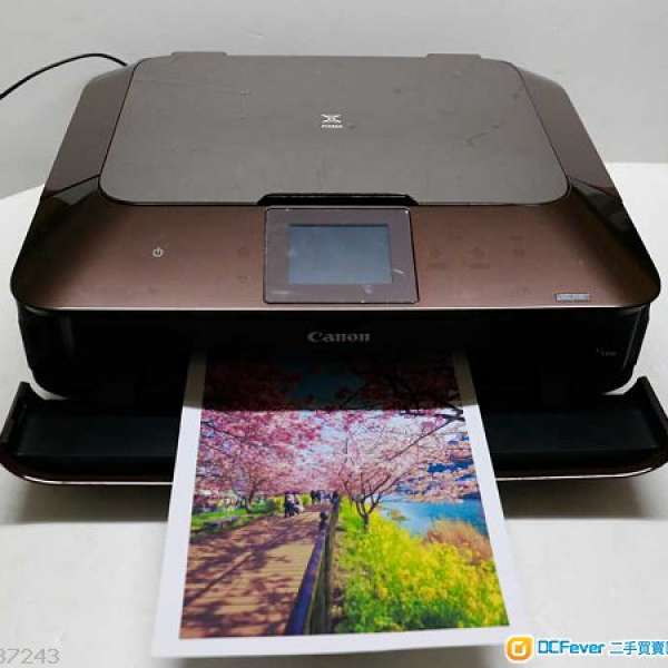 新淨高級6色墨盒Canon MG 7170 Scan printer<可用App print相>cut公司部門出讓