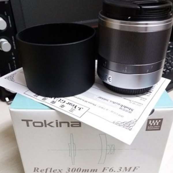 Tokina Reflex 300mm F6.3 MF Macro (for M4/3機身 90% new 行貨過保)