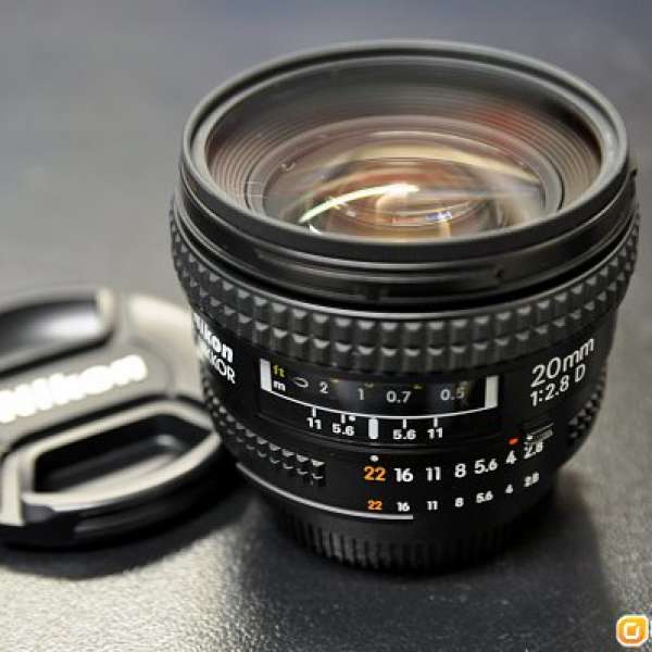 Nikon AF Nikkor 20mm F2.8D