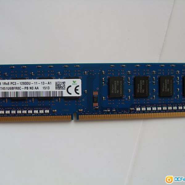 SK hynix 4GB RAM （單面）