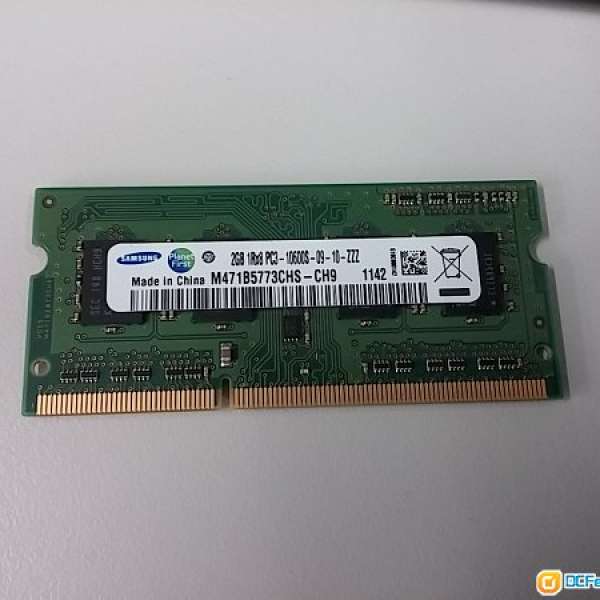 Samsung 2GB DDR3 Notebook Ram 10600S
