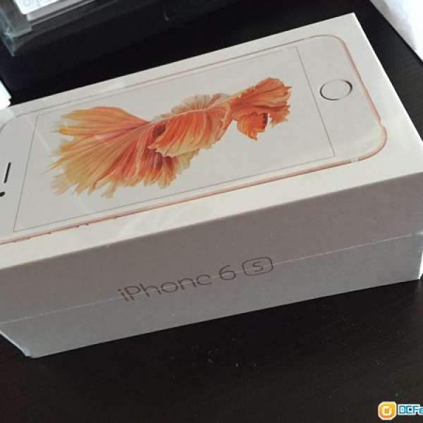 港行 100% New iPhone 6s 64G Rose Gold 全新未開封 Apple MKQR2ZP/A