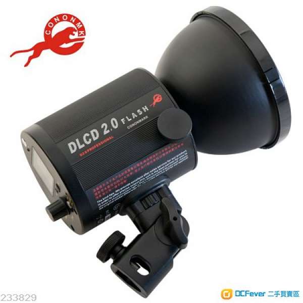 Cononmark高能 DLCD 2.0 flash 外拍燈 + battery