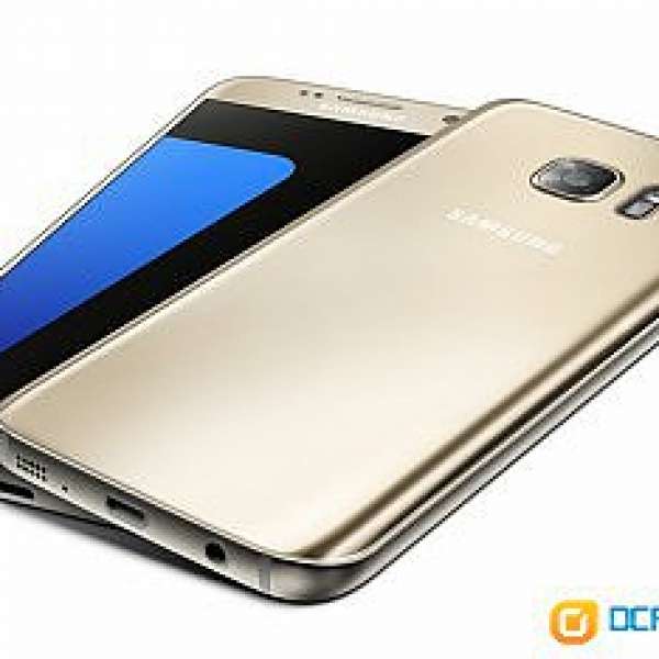 99% 新 Samsung Galaxy S7 Edge (金色) 32GB 行貨 + 原厂套 CMHK收據