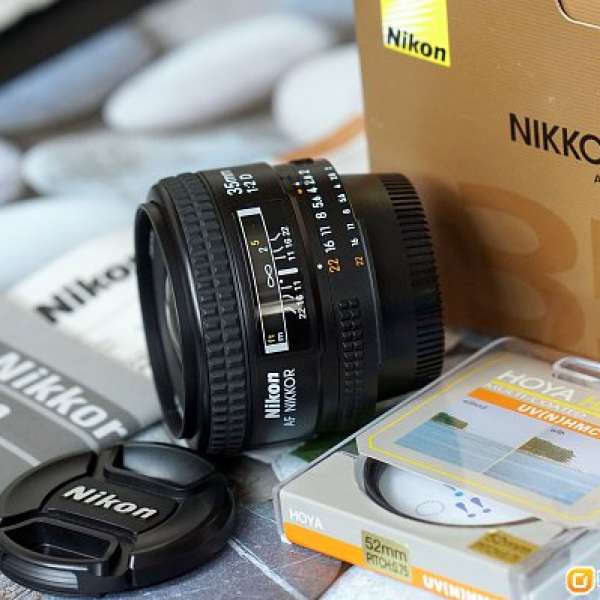 Nikon AF 35mm F/2.0D 行貨新淨有盒 $1500