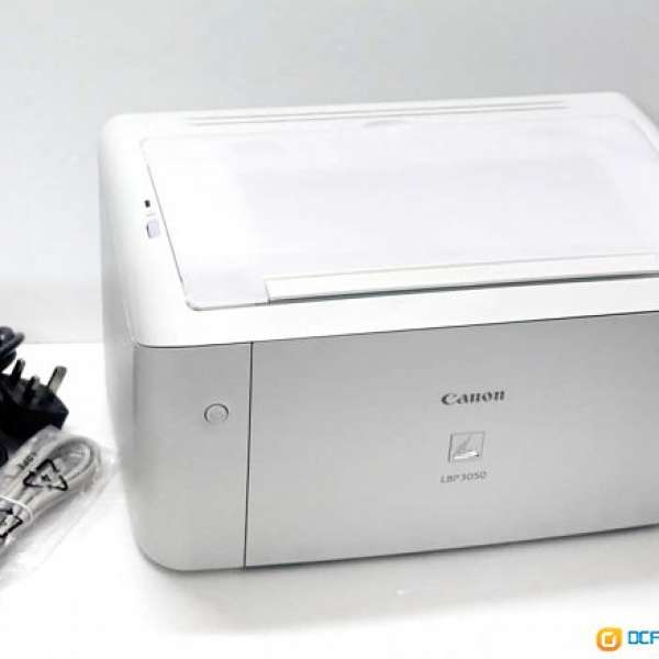 99%等同新黑白碳粉 Canon LBP3050  Printer一部<淨機>跟usb線&電線