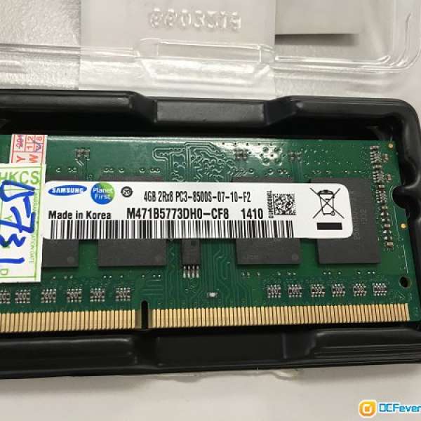 Samsung notebook RAM. 4gb  2條共8gb