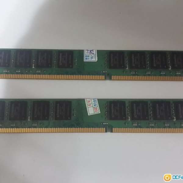 Kingston DDR3 1600 8GB x 2 (矮身版)