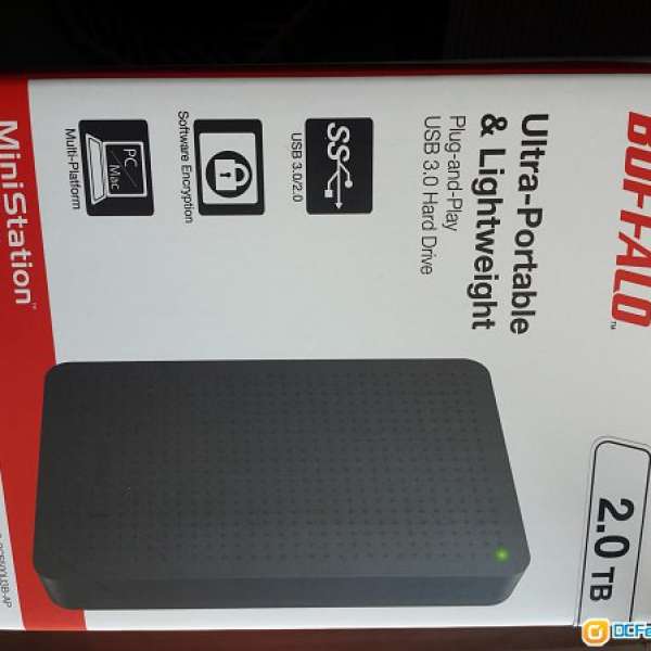 Buffalo Ultra Portable 2TB USB 3.0 Hard Disk MiniStation HD-PCFU3