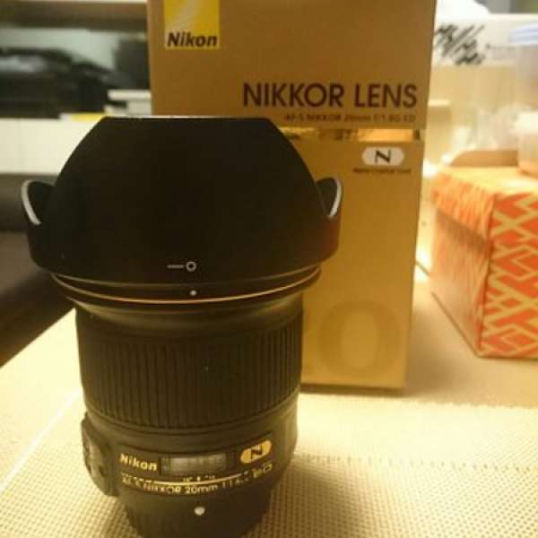 [有保] Nikon 20mm f/1.8G NanoCoating 金圈 廣角大光圈 FF (not 20 2.8D) !!價錢...