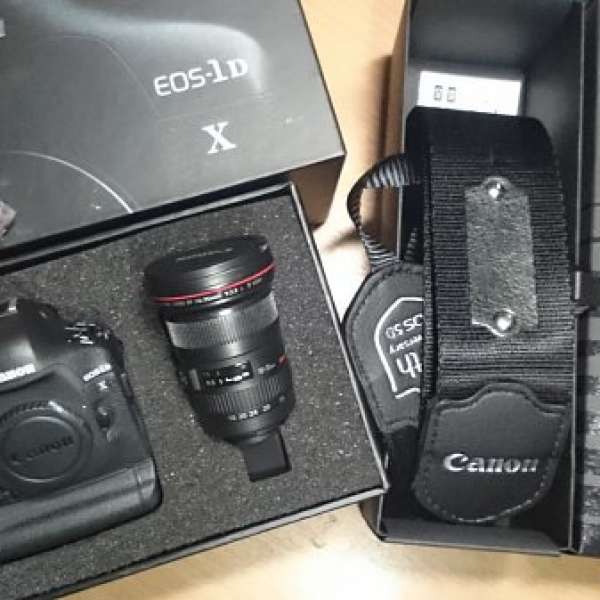 全新Canon EOS-1D X 8GB USB flash drive模型 及 EOS 5D 10周年相機帶