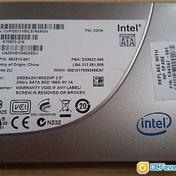 160GB SSD Hard Disk