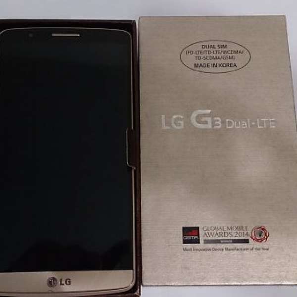 LG G3 Dual-LTE D858 金色 正行