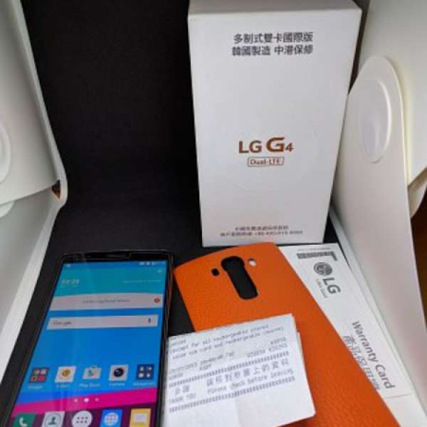 LG G4 雙卡香港行貨 有單有保