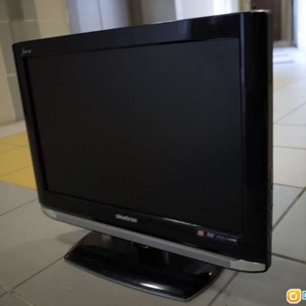 Cinetron 19" TV with DVD Player 電視